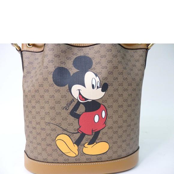 Gucci Mickey Mouse Mini GG Supreme Shoulder Bag - Picture 4 of 6
